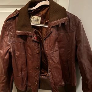 Vintage leather jacket